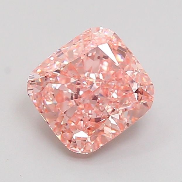 Loose Diamond - CUSHION MODIFIED 1.7ct Fancy Intense Pink VS1: Loose Diamond - CUSHION MODIFIED 1.7ct Fancy Intense Pink VS1 Source: This is a real non-mined Diamond that has been grown in a lab Shape: CUSHION MODIFIED Carats: 1.7 Color: Fancy Intense Pink Certif
