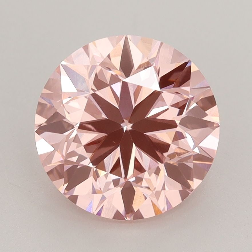 Loose Diamond - ROUND 3.0ct Fancy Vivid Pink VS1: Loose Diamond - ROUND 3.0ct Fancy Vivid Pink VS1 Source: This is a real non-mined Diamond that has been grown in a lab Shape: ROUND Carats: 3.0 Color: Fancy Vivid Pink Certification: IGI Video: