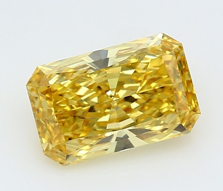 Loose Diamond - RADIANT 2.08ct Fancy Vivid Yellow VS1: Loose Diamond - RADIANT 2.08ct Fancy Vivid Yellow VS1 Source: This is a real non-mined Diamond that has been grown in a lab Shape: RADIANT Carats: 2.08 Color: Fancy Vivid Yellow Certification: IGI Vid