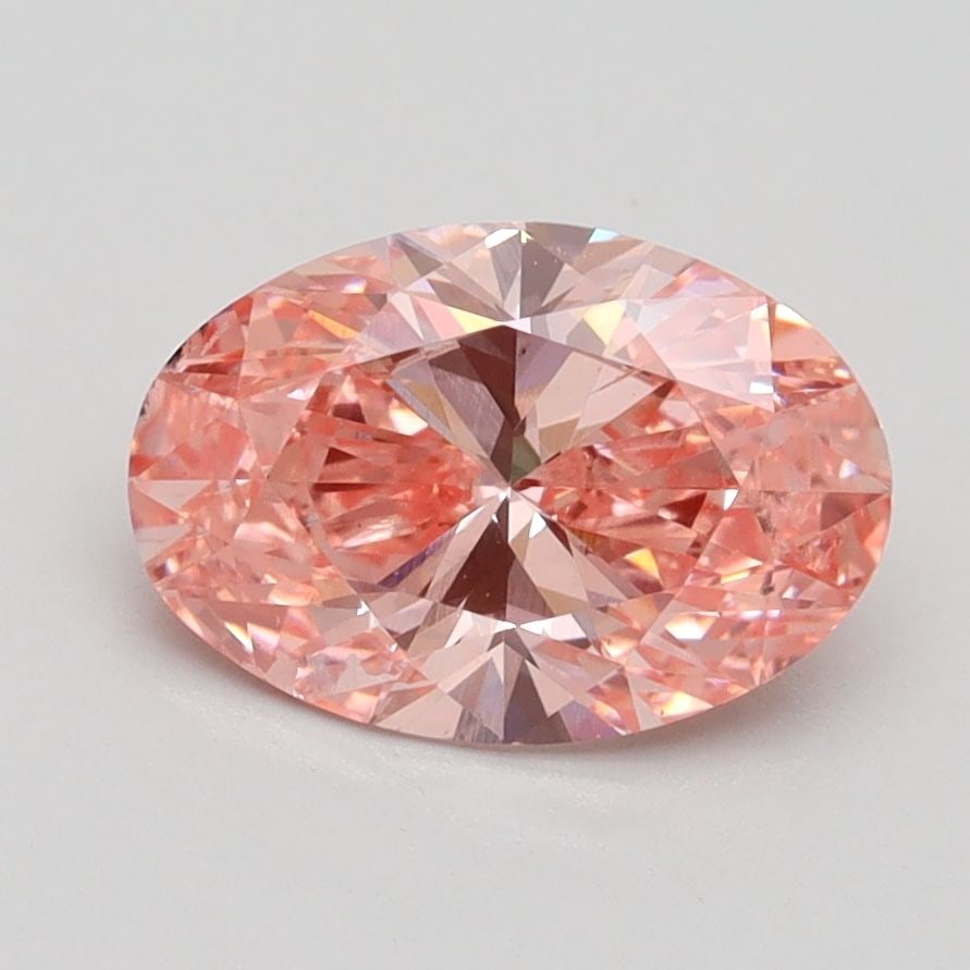 Loose Diamond - OVAL 1.5ct Fancy Vivid Pink SI2: Loose Diamond - OVAL 1.5ct Fancy Vivid Pink SI2 Source: This is a real non-mined Diamond that has been grown in a lab Shape: OVAL Carats: 1.5 Color: Fancy Vivid Pink Certification: IGI Video: