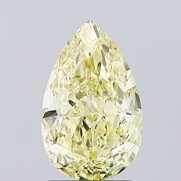 Loose Diamond - PEAR 1.87ct Fancy Yellow VVS2: Loose Diamond - PEAR 1.87ct Fancy Yellow VVS2 Source: This is a real non-mined Diamond that has been grown in a lab Shape: PEAR Carats: 1.87 Color: Fancy Yellow Certification: IGI Video: