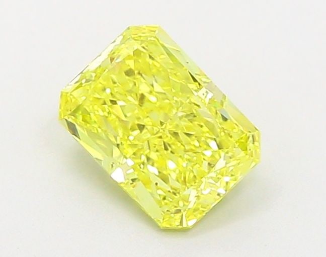 Loose Diamond - RADIANT 1.2ct Fancy Vivid Yellow VS1: Loose Diamond - RADIANT 1.2ct Fancy Vivid Yellow VS1 Source: This is a real non-mined Diamond that has been grown in a lab Shape: RADIANT Carats: 1.2 Color: Fancy Vivid Yellow Certification: IGI Video