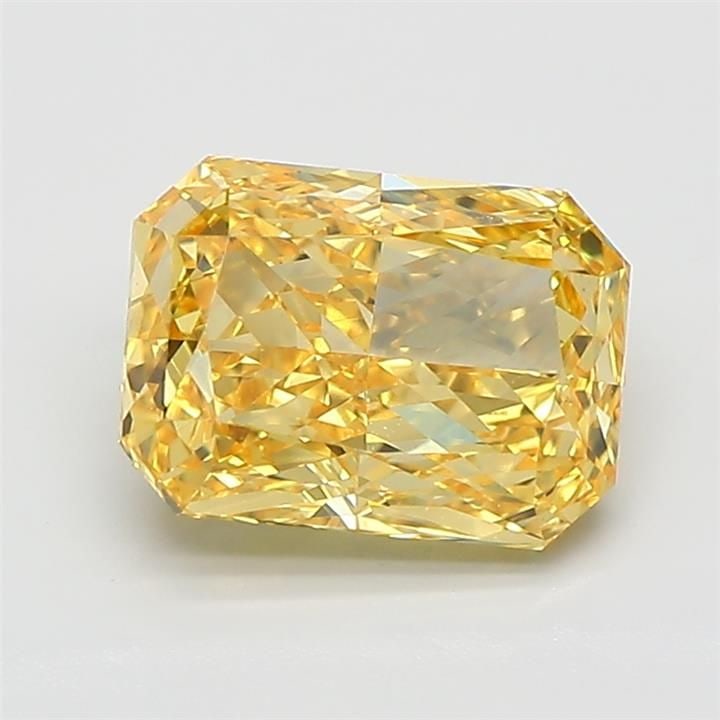 Loose Diamond - RADIANT 2.03ct Fancy Vivid Yellow VS1: Loose Diamond - RADIANT 2.03ct Fancy Vivid Yellow VS1 Source: This is a real non-mined Diamond that has been grown in a lab Shape: RADIANT Carats: 2.03 Color: Fancy Vivid Yellow Certification: IGI Vid