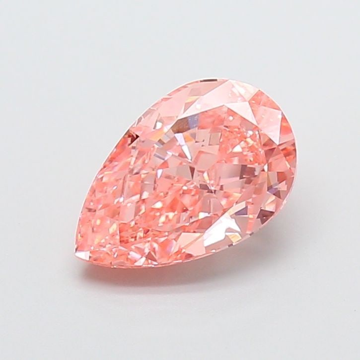 Loose Diamond - PEAR 2.01ct Fancy Vivid Pink VVS2: Loose Diamond - PEAR 2.01ct Fancy Vivid Pink VVS2 Source: This is a real non-mined Diamond that has been grown in a lab Shape: PEAR Carats: 2.01 Color: Fancy Vivid Pink Certification: IGI Video:
