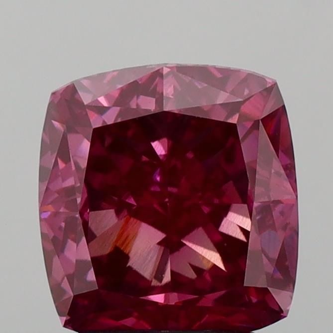 Loose Diamond - CUSHION MODIFIED 3.08ct Fancy Vivid Pink VS1: Loose Diamond - CUSHION MODIFIED 3.08ct Fancy Vivid Pink VS1 Source: This is a real non-mined Diamond that has been grown in a lab Shape: CUSHION MODIFIED Carats: 3.08 Color: Fancy Vivid Pink Certific