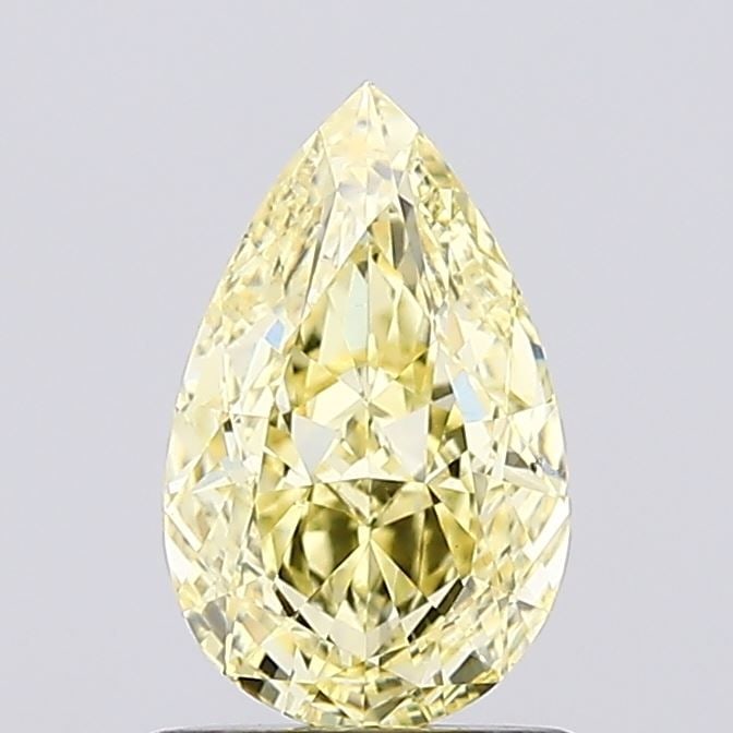 Loose Diamond - PEAR 1.02ct Fancy Intense Yellow SI1: Loose Diamond - PEAR 1.02ct Fancy Intense Yellow SI1 Source: This is a real non-mined Diamond that has been grown in a lab Shape: PEAR Carats: 1.02 Color: Fancy Intense Yellow Certification: IGI Video