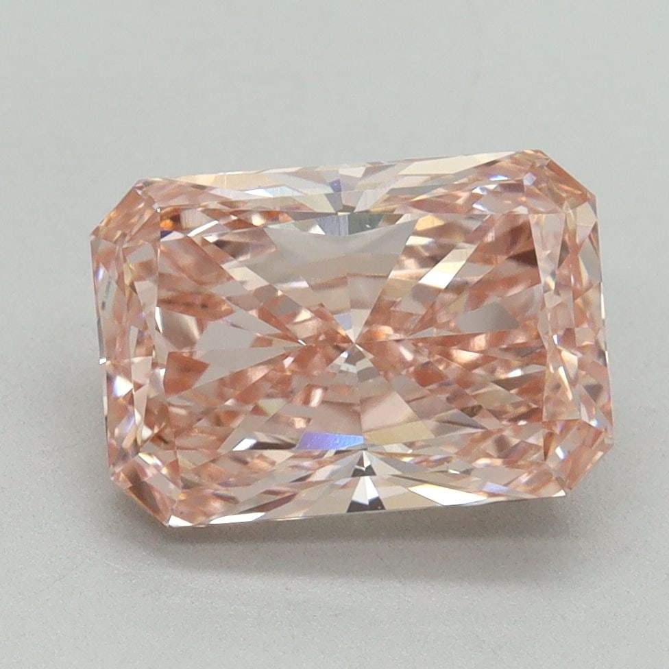 Loose Diamond - RADIANT 3.03ct Fancy Vivid Pink VS1: Loose Diamond - RADIANT 3.03ct Fancy Vivid Pink VS1 Source: This is a real non-mined Diamond that has been grown in a lab Shape: RADIANT Carats: 3.03 Color: Fancy Vivid Pink Certification: IGI Video: