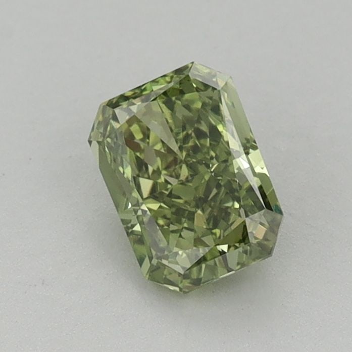 Loose Diamond - RADIANT 0.71ct Fancy Vivid Green VVS2: Loose Diamond - RADIANT 0.71ct Fancy Vivid Green VVS2 Source: This is a real non-mined Diamond that has been grown in a lab Shape: RADIANT Carats: 0.71 Color: Fancy Vivid Green Certification: IGI Vide