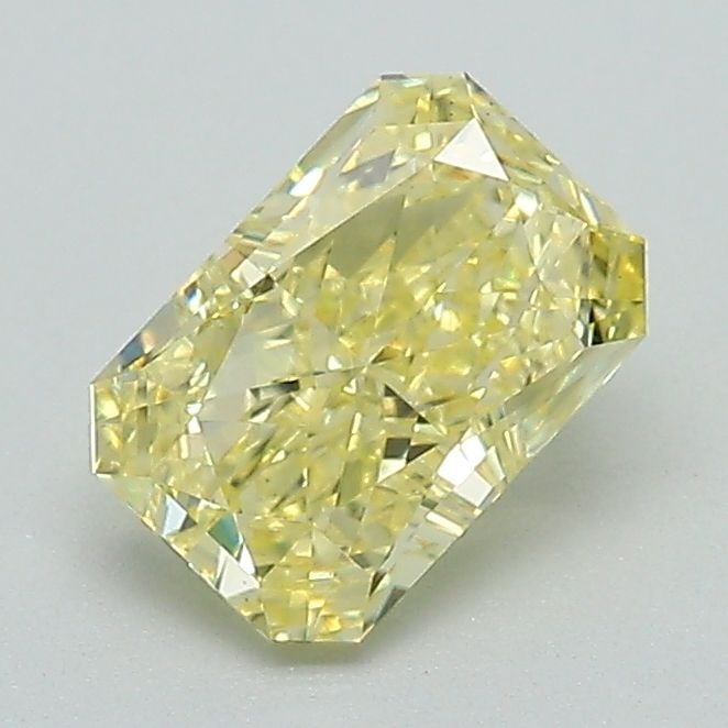 Loose Diamond - RADIANT 1.15ct Fancy Intense Yellow VS1: Loose Diamond - RADIANT 1.15ct Fancy Intense Yellow VS1 Source: This is a real non-mined Diamond that has been grown in a lab Shape: RADIANT Carats: 1.15 Color: Fancy Intense Yellow Certification: IGI