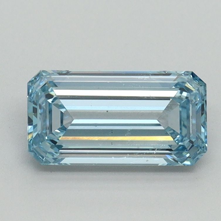 Loose Diamond - EMERALD 1.02ct Fancy Intense Blue VS1: Loose Diamond - EMERALD 1.02ct Fancy Intense Blue VS1 Source: This is a real non-mined Diamond that has been grown in a lab Shape: EMERALD Carats: 1.02 Color: Fancy Intense Blue Certification: IGI Vid