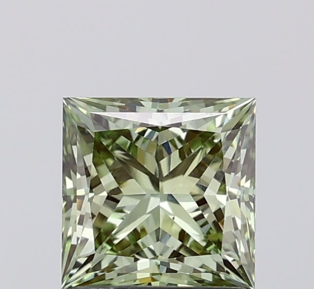 Loose Diamond - PRINCESS 1.55ct Fancy Vivid Green VS1: Loose Diamond - PRINCESS 1.55ct Fancy Vivid Green VS1 Source: This is a real non-mined Diamond that has been grown in a lab Shape: PRINCESS Carats: 1.55 Color: Fancy Vivid Green Certification: IGI Vid