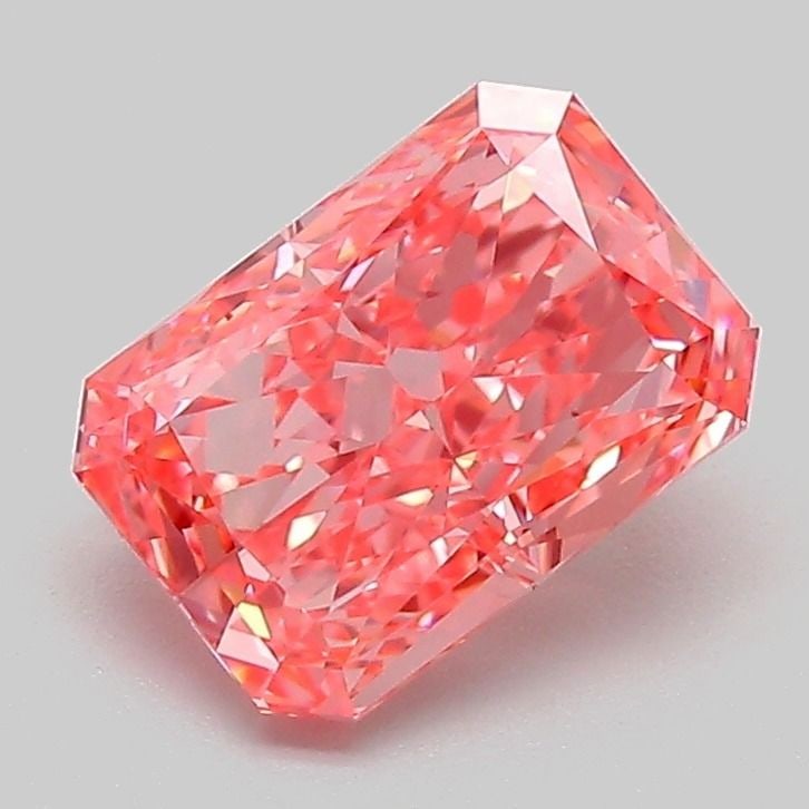 Loose Diamond - RADIANT 1.6ct Fancy Vivid Pink VVS2: Loose Diamond - RADIANT 1.6ct Fancy Vivid Pink VVS2 Source: This is a real non-mined Diamond that has been grown in a lab Shape: RADIANT Carats: 1.6 Color: Fancy Vivid Pink Certification: IGI Video: