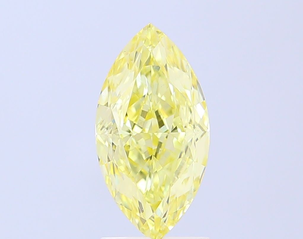 Loose Diamond - MARQUISE 3.01ct Fancy Intense Yellow VVS2: Loose Diamond - MARQUISE 3.01ct Fancy Intense Yellow VVS2 Source: This is a real non-mined Diamond that has been grown in a lab Shape: MARQUISE Carats: 3.01 Color: Fancy Intense Yellow Certification: 