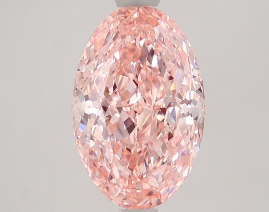 Loose Diamond - OVAL 2.7ct Fancy Vivid Pink VVS2: Loose Diamond - OVAL 2.7ct Fancy Vivid Pink VVS2 Source: This is a real non-mined Diamond that has been grown in a lab Shape: OVAL Carats: 2.7 Color: Fancy Vivid Pink Certification: IGI Video:
