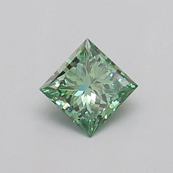 Loose Diamond - PRINCESS 0.31ct Fancy Vivid Green VVS2: Loose Diamond - PRINCESS 0.31ct Fancy Vivid Green VVS2 Source: This is a real non-mined Diamond that has been grown in a lab Shape: PRINCESS Carats: 0.31 Color: Fancy Vivid Green Certification: IGI Vi