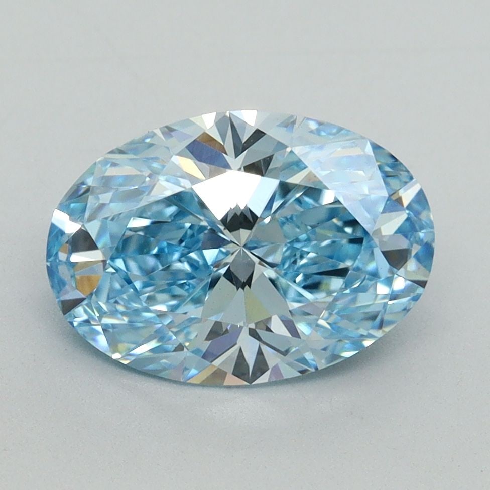Loose Diamond - OVAL 2.2ct Fancy Vivid Blue VS1: Loose Diamond - OVAL 2.2ct Fancy Vivid Blue VS1 Source: This is a real non-mined Diamond that has been grown in a lab Shape: OVAL Carats: 2.2 Color: Fancy Vivid Blue Certification: IGI Video: