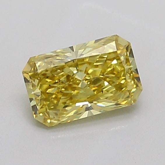 Loose Diamond - RADIANT 1.13ct Fancy Vivid Yellow VS2: Loose Diamond - RADIANT 1.13ct Fancy Vivid Yellow VS2 Source: This is a real non-mined Diamond that has been grown in a lab Shape: RADIANT Carats: 1.13 Color: Fancy Vivid Yellow Certification: IGI Vid
