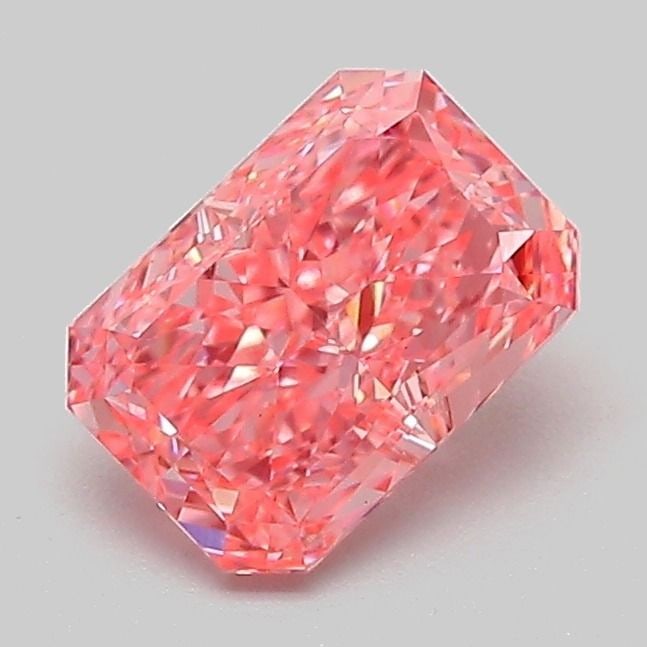 Loose Diamond - RADIANT 1.04ct Fancy Vivid Pink VS1: Loose Diamond - RADIANT 1.04ct Fancy Vivid Pink VS1 Source: This is a real non-mined Diamond that has been grown in a lab Shape: RADIANT Carats: 1.04 Color: Fancy Vivid Pink Certification: IGI Video: