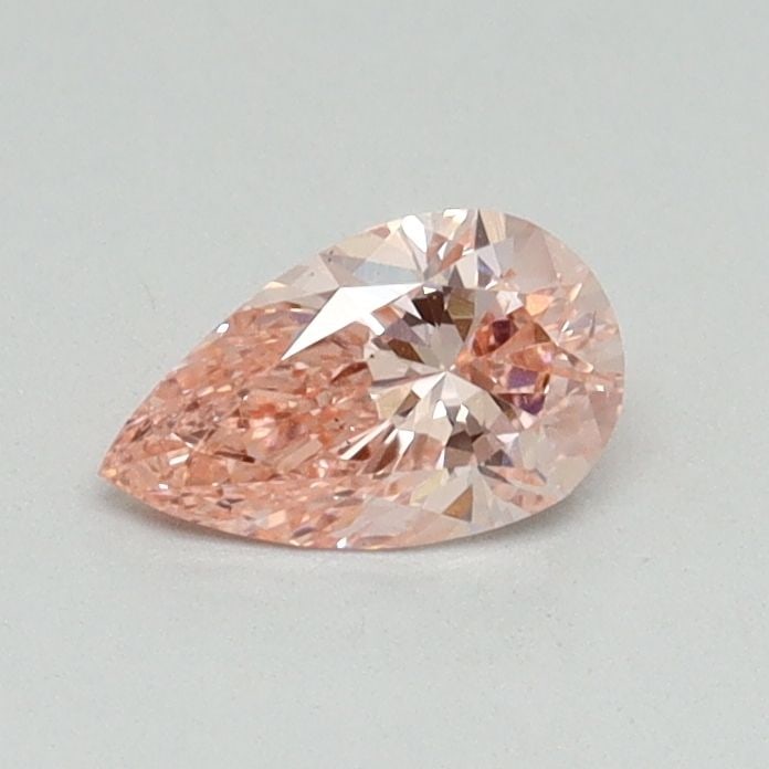 Loose Diamond - PEAR 0.38ct Fancy Vivid Pink SI1: Loose Diamond - PEAR 0.38ct Fancy Vivid Pink SI1 Source: This is a real non-mined Diamond that has been grown in a lab Shape: PEAR Carats: 0.38 Color: Fancy Vivid Pink Certification: IGI Video: