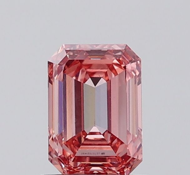 Loose Diamond - EMERALD 1.03ct Fancy Intense Pink VS2: Loose Diamond - EMERALD 1.03ct Fancy Intense Pink VS2 Source: This is a real non-mined Diamond that has been grown in a lab Shape: EMERALD Carats: 1.03 Color: Fancy Intense Pink Certification: IGI Vid
