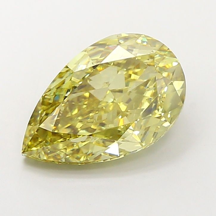 Loose Diamond - PEAR 8.01ct Fancy Intense Yellow VS1: Loose Diamond - PEAR 8.01ct Fancy Intense Yellow VS1 Source: This is a real non-mined Diamond that has been grown in a lab Shape: PEAR Carats: 8.01 Color: Fancy Intense Yellow Certification: IGI Video
