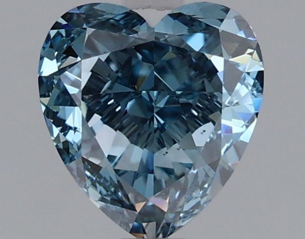 Loose Diamond - HEART 1.5ct Blue VS1: Loose Diamond - HEART 1.5ct Blue VS1 Source: This is a real non-mined Diamond that has been grown in a lab Shape: HEART Carats: 1.5 Color: Blue Certification: NONE Video: