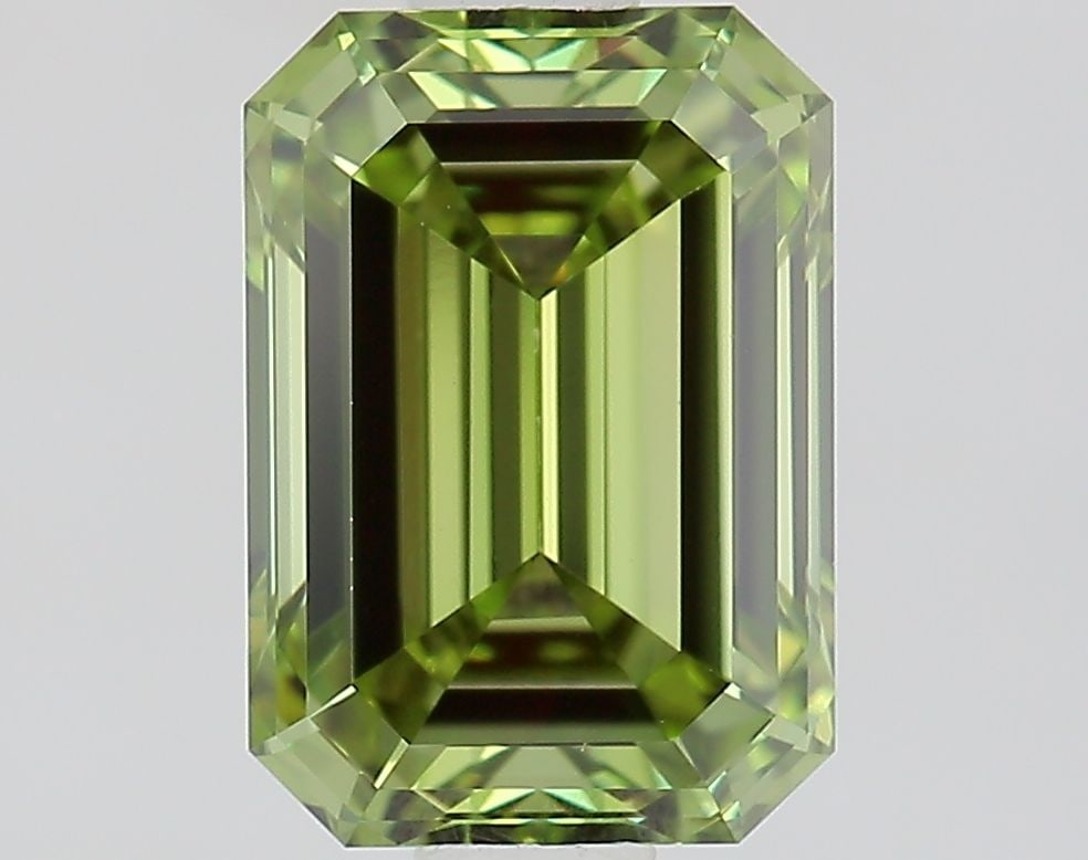 Loose Diamond - EMERALD 1.5ct Fancy Vivid Green VS1: Loose Diamond - EMERALD 1.5ct Fancy Vivid Green VS1 Source: This is a real non-mined Diamond that has been grown in a lab Shape: EMERALD Carats: 1.5 Color: Fancy Vivid Green Certification: IGI Video: