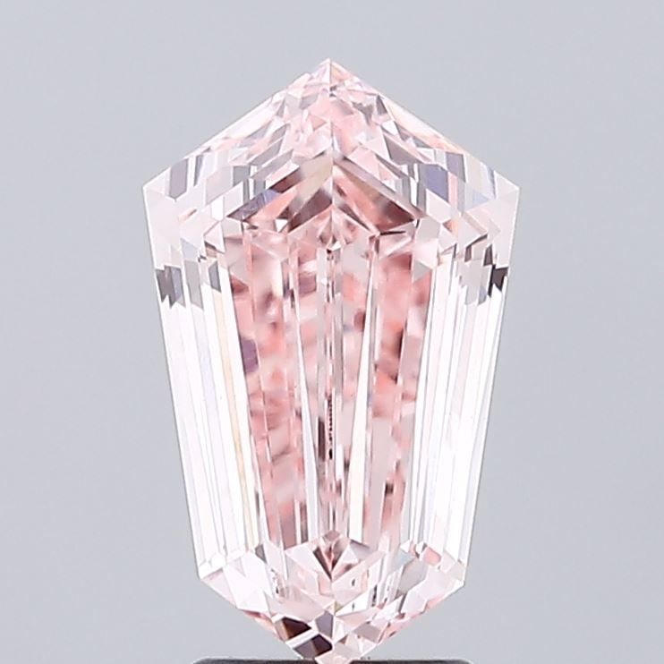 Loose Diamond - HEXAGONAL 4.02ct Fancy Intense Pink VVS2: Loose Diamond - HEXAGONAL 4.02ct Fancy Intense Pink VVS2 Source: This is a real non-mined Diamond that has been grown in a lab Shape: HEXAGONAL Carats: 4.02 Color: Fancy Intense Pink Certification: IG