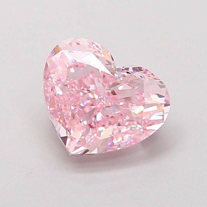 Loose Diamond - HEART 2.0ct Fancy Pink VS1: Loose Diamond - HEART 2.0ct Fancy Pink VS1 Source: This is a real non-mined Diamond that has been grown in a lab Shape: HEART Carats: 2.0 Color: Fancy Pink Certification: IGI Video: