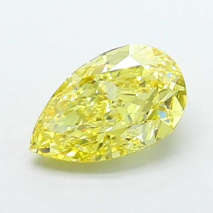 Loose Diamond - PEAR 4.07ct Fancy Intense Yellow VS2: Loose Diamond - PEAR 4.07ct Fancy Intense Yellow VS2 Source: This is a real non-mined Diamond that has been grown in a lab Shape: PEAR Carats: 4.07 Color: Fancy Intense Yellow Certification: IGI Video