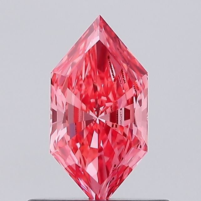 Loose Diamond - HEXAGONAL 0.47ct Fancy Vivid Pink VVS2: Loose Diamond - HEXAGONAL 0.47ct Fancy Vivid Pink VVS2 Source: This is a real non-mined Diamond that has been grown in a lab Shape: HEXAGONAL Carats: 0.47 Color: Fancy Vivid Pink Certification: IGI Vi