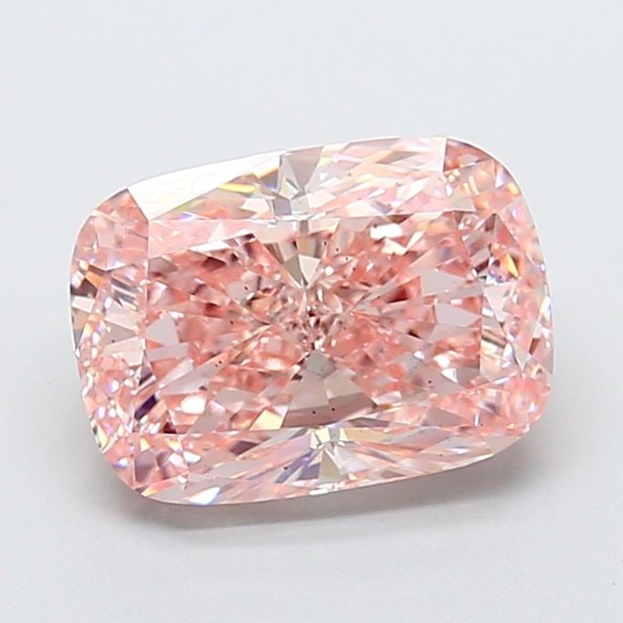 Loose Diamond - CUSHION MODIFIED 4.01ct Fancy Intense Pink SI1: Loose Diamond - CUSHION MODIFIED 4.01ct Fancy Intense Pink SI1 Source: This is a real non-mined Diamond that has been grown in a lab Shape: CUSHION MODIFIED Carats: 4.01 Color: Fancy Intense Pink Cert