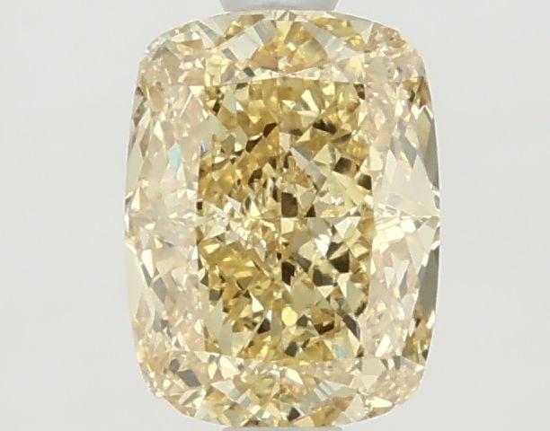 Loose Diamond - CUSHION MODIFIED 1.48ct Fancy Vivid Yellow VVS2: Loose Diamond - CUSHION MODIFIED 1.48ct Fancy Vivid Yellow VVS2 Source: This is a real non-mined Diamond that has been grown in a lab Shape: CUSHION MODIFIED Carats: 1.48 Color: Fancy Vivid Yellow Cer
