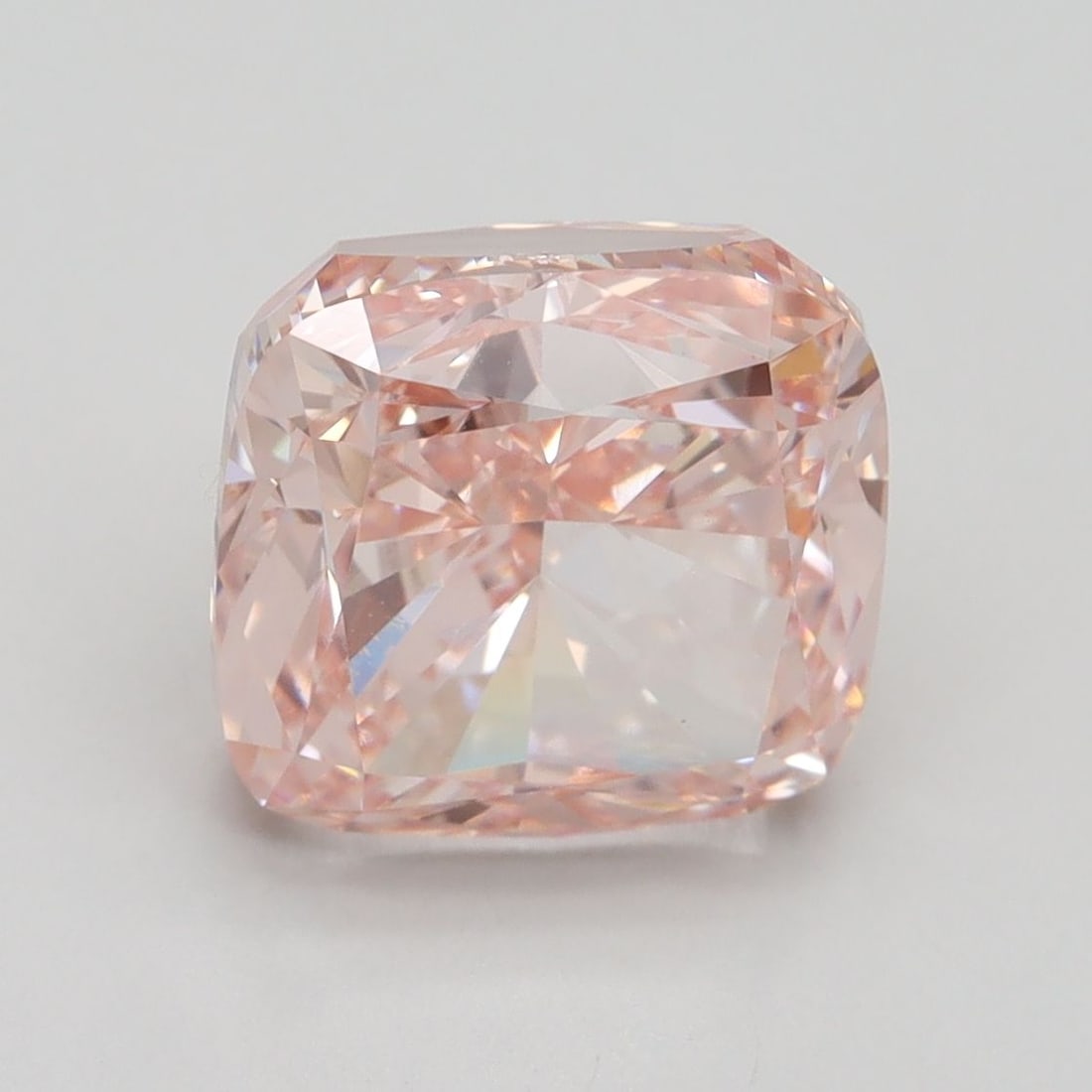 Loose Diamond - CUSHION BRILLIANT 5.02ct Fancy Intense Pink VS1: Loose Diamond - CUSHION BRILLIANT 5.02ct Fancy Intense Pink VS1 Source: This is a real non-mined Diamond that has been grown in a lab Shape: CUSHION BRILLIANT Carats: 5.02 Color: Fancy Intense Pink Ce