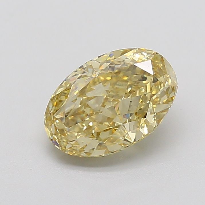 Loose Diamond - OVAL 3.1ct Fancy Yellow VS1: Loose Diamond - OVAL 3.1ct Fancy Yellow VS1 Source: This is a real non-mined Diamond that has been grown in a lab Shape: OVAL Carats: 3.1 Color: Fancy Yellow Certification: IGI Video: