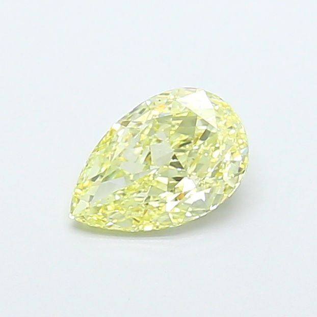 Loose Diamond - PEAR 1.03ct Fancy Light Yellow VS1: Loose Diamond - PEAR 1.03ct Fancy Light Yellow VS1 Source: This is a real non-mined Diamond that has been grown in a lab Shape: PEAR Carats: 1.03 Color: Fancy Light Yellow Certification: IGI Video: