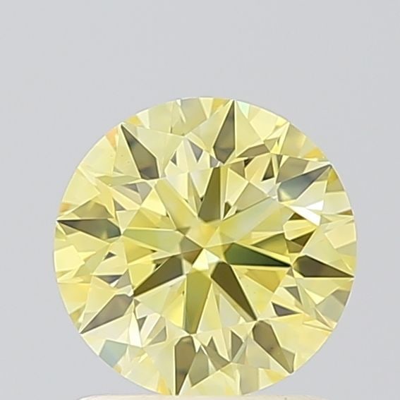 Ideal Loose Diamond - ROUND 1.08ct Fancy Intense Yellow VVS2: Ideal Loose Diamond - ROUND 1.08ct Fancy Intense Yellow VVS2 Source: This is a real non-mined Diamond that has been grown in a lab Shape: ROUND Carats: 1.08 Color: Fancy Intense Yellow Certification: 