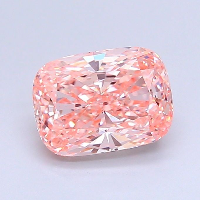 Loose Diamond - CUSHION MODIFIED 1.51ct Fancy Intense Pink VS1: Loose Diamond - CUSHION MODIFIED 1.51ct Fancy Intense Pink VS1 Source: This is a real non-mined Diamond that has been grown in a lab Shape: CUSHION MODIFIED Carats: 1.51 Color: Fancy Intense Pink Cert