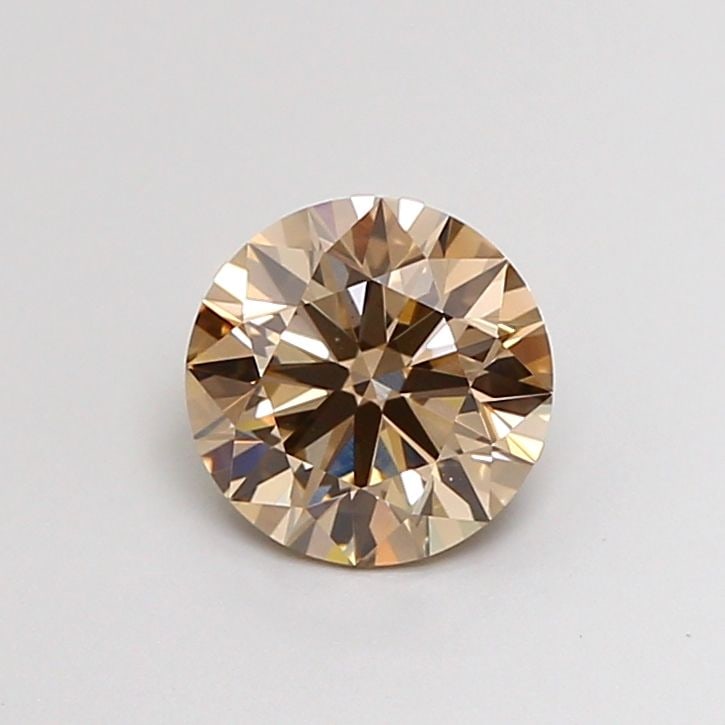 Ideal Loose Diamond - ROUND 1.19ct Fancy Brown VS1: Ideal Loose Diamond - ROUND 1.19ct Fancy Brown VS1 Source: This is a real non-mined Diamond that has been grown in a lab Shape: ROUND Carats: 1.19 Color: Fancy Brown Certification: IGI The Diamond Dep