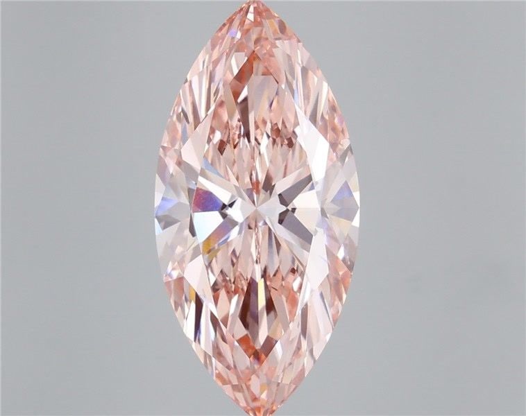 Loose Diamond - MARQUISE 6.98ct Fancy Vivid Pink VS1: Loose Diamond - MARQUISE 6.98ct Fancy Vivid Pink VS1 Source: This is a real non-mined Diamond that has been grown in a lab Shape: MARQUISE Carats: 6.98 Color: Fancy Vivid Pink Certification: IGI Video