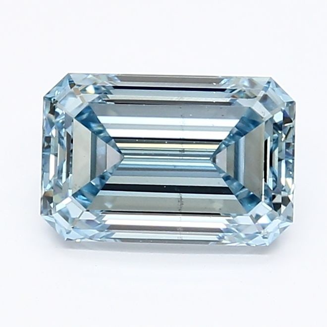 Loose Diamond - EMERALD 1.51ct Fancy Intense Blue VS2: Loose Diamond - EMERALD 1.51ct Fancy Intense Blue VS2 Source: This is a real non-mined Diamond that has been grown in a lab Shape: EMERALD Carats: 1.51 Color: Fancy Intense Blue Certification: IGI Vid