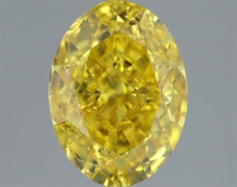 Loose Diamond - OVAL 2.01ct Fancy Vivid Yellow VVS1: Loose Diamond - OVAL 2.01ct Fancy Vivid Yellow VVS1 Source: This is a real non-mined Diamond that has been grown in a lab Shape: OVAL Carats: 2.01 Color: Fancy Vivid Yellow Certification: IGI Video: