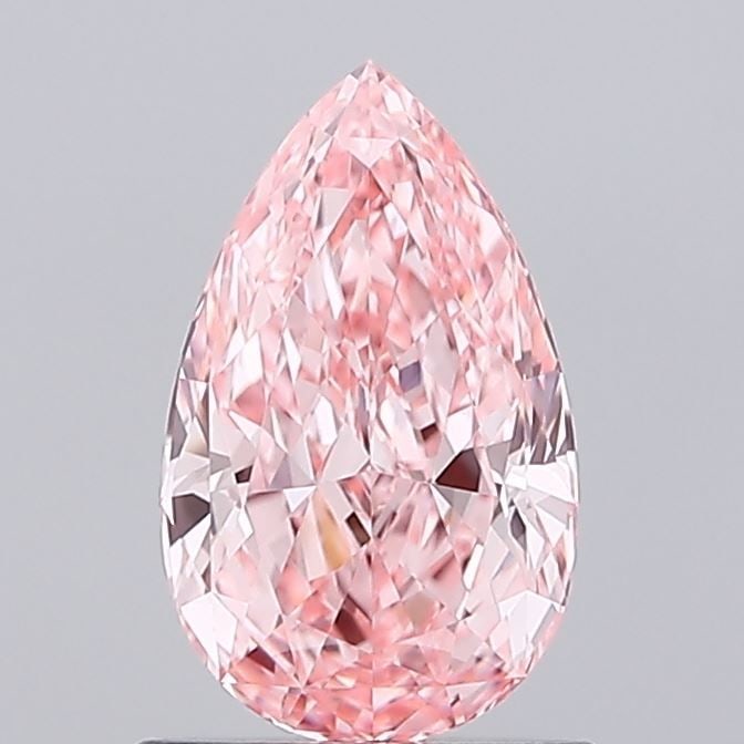 Loose Diamond - PEAR 1.03ct Fancy Vivid Pink VVS2: Loose Diamond - PEAR 1.03ct Fancy Vivid Pink VVS2 Source: This is a real non-mined Diamond that has been grown in a lab Shape: PEAR Carats: 1.03 Color: Fancy Vivid Pink Certification: IGI Video: