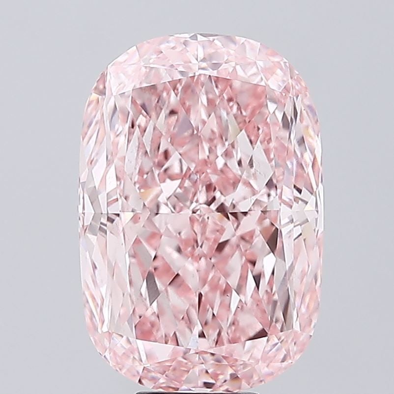 Loose Diamond - CUSHION MODIFIED 9.44ct Fancy Vivid Pink VS1: Loose Diamond - CUSHION MODIFIED 9.44ct Fancy Vivid Pink VS1 Source: This is a real non-mined Diamond that has been grown in a lab Shape: CUSHION MODIFIED Carats: 9.44 Color: Fancy Vivid Pink Certific