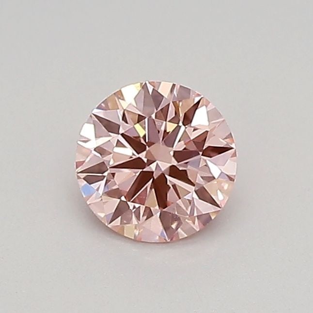 Ideal Loose Diamond - ROUND 0.39ct Fancy Vivid Pink VVS2: Ideal Loose Diamond - ROUND 0.39ct Fancy Vivid Pink VVS2 Source: This is a real non-mined Diamond that has been grown in a lab Shape: ROUND Carats: 0.39 Color: Fancy Vivid Pink Certification: IGI Vide