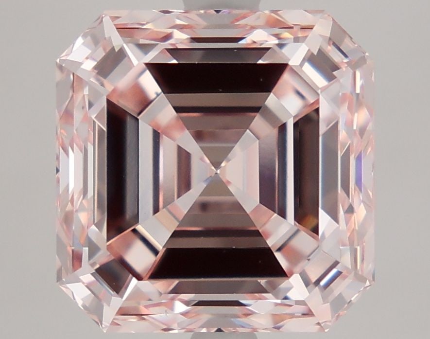 Loose Diamond - ASSCHER 7.04ct Fancy Vivid Pink VS2: Loose Diamond - ASSCHER 7.04ct Fancy Vivid Pink VS2 Source: This is a real non-mined Diamond that has been grown in a lab Shape: ASSCHER Carats: 7.04 Color: Fancy Vivid Pink Certification: NONE Video: