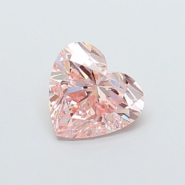 Loose Diamond - HEART 1.0ct Fancy Pink VS1: Loose Diamond - HEART 1.0ct Fancy Pink VS1 Source: This is a real non-mined Diamond that has been grown in a lab Shape: HEART Carats: 1.0 Color: Fancy Pink Certification: IGI Video: