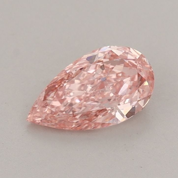 Loose Diamond - PEAR 0.6ct Fancy Vivid Pink VVS2: Loose Diamond - PEAR 0.6ct Fancy Vivid Pink VVS2 Source: This is a real non-mined Diamond that has been grown in a lab Shape: PEAR Carats: 0.6 Color: Fancy Vivid Pink Certification: IGI Video: