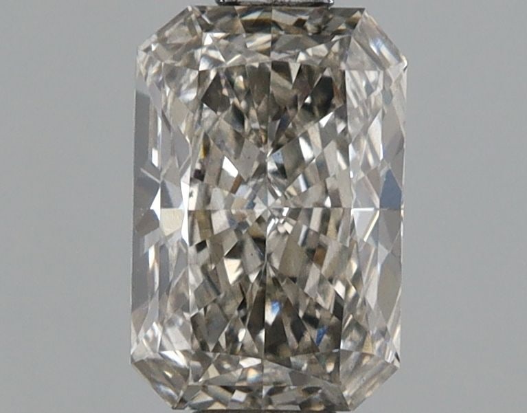 Loose Diamond - RADIANT 1.01ct Fancy Light Gray SI1: Loose Diamond - RADIANT 1.01ct Fancy Light Gray SI1 Source: This is a real non-mined Diamond that has been grown in a lab Shape: RADIANT Carats: 1.01 Color: Fancy Light Gray Certification: NONE Video: