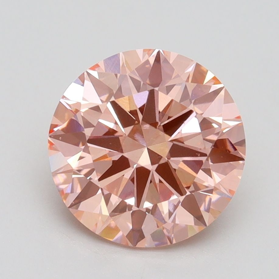 Loose Diamond - ROUND 2.47ct Fancy Intense Pink VS1: Loose Diamond - ROUND 2.47ct Fancy Intense Pink VS1 Source: This is a real non-mined Diamond that has been grown in a lab Shape: ROUND Carats: 2.47 Color: Fancy Intense Pink Certification: IGI Video: